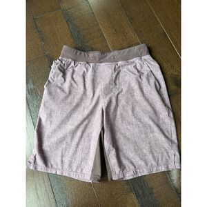 Lululemon THE Short 9 Inch Heathered Mauve‎ Pink Training Athletic Mens Small
